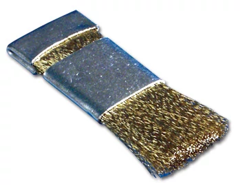 Fúrótisztító rézkefe 55x23mm HS