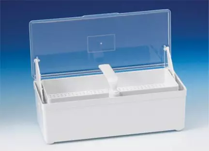 Fertőtlenítő doboz 1,25 l fehér (88x265x115mm) HS