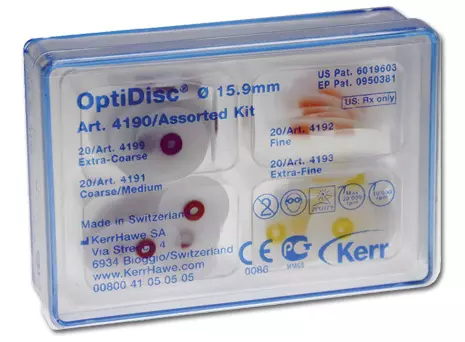 OptiDisc Assorted kit 15,9mm 4x20db