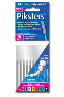 Piksters 10db Nr.0 Silver (0,36/0,70mm)