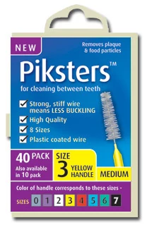 Piksters 40db Box Nr.3 Yellow (0,52/0,90mm)