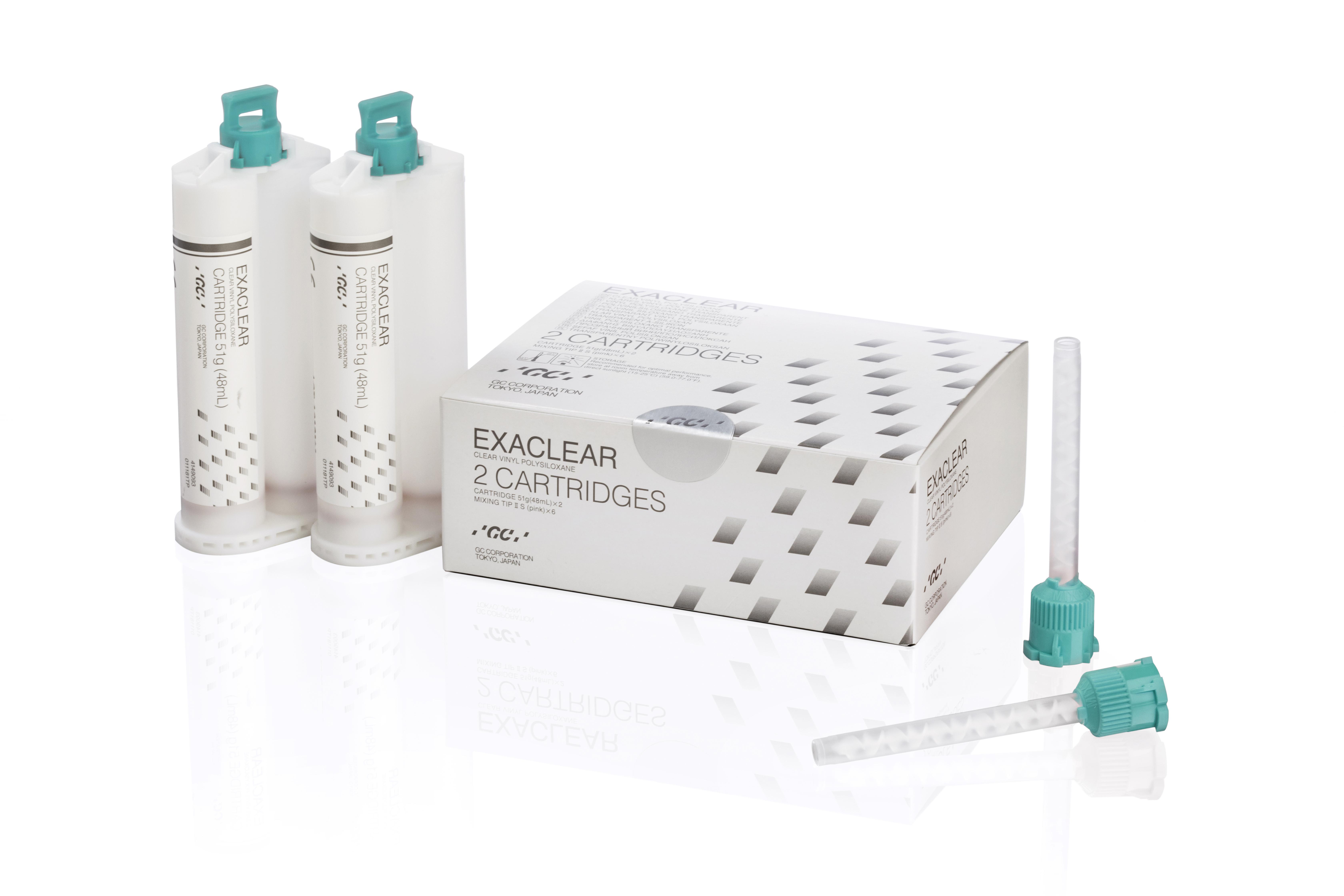 GC Exaclear cartridges 2x 48 g