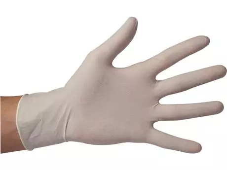 Kesztyű Latex Grip púderm. XS 100db HS