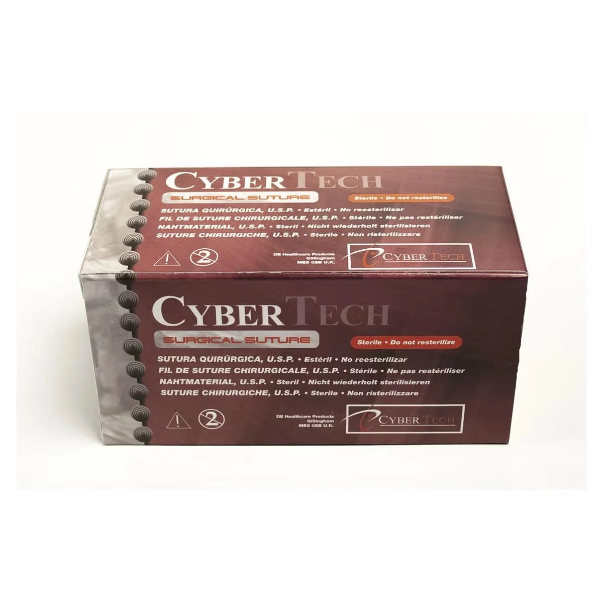 Sebészeti varróanyag RC18, 3/8, USP 3-0, 45cm 12db gyors felszívódású polyester HS